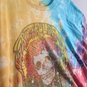 Grateful Dead Tie-Dye Short Sleeve Tee - Multicolor